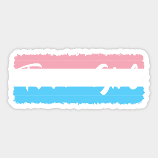 Trans Farm Girl Sticker